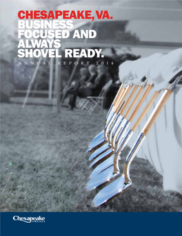 Business Focused and Always Shovel Ready. Annual Report 2014