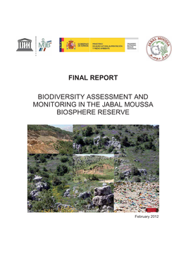 Final Report Biodiversity Assessment and Monitoring
