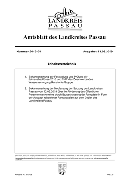 Amtsblatt Nr. 2019-08 Seite: 28