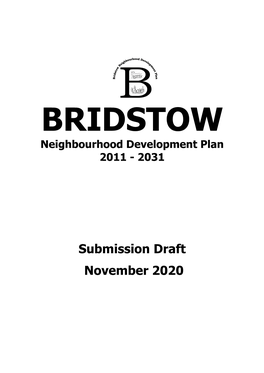 Bridstow Neighborhood Development Plan November 2020