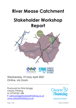 Mease Stakeholder Event Final Report May 2021