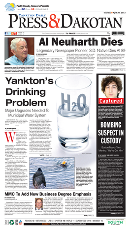 Yankton's Drinking Problem