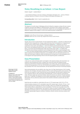 Noisy Breathing in an Infant: a Case Report