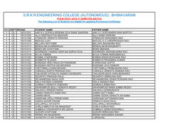 S.R.K.R.Engineering College (Autonomous):: Bhimavaram