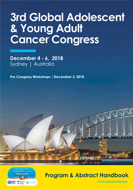 3Rd Global Adolescent & Young Adult Cancer Congress