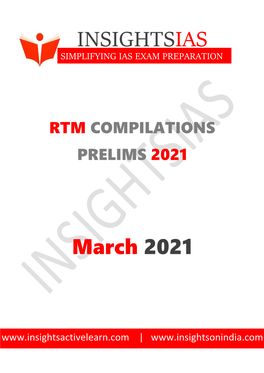 Rtm Compilations Prelims 2021