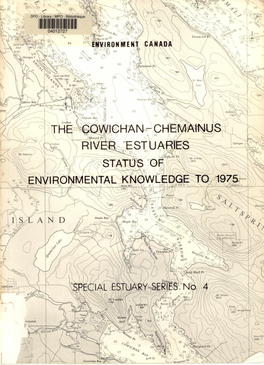 The Cowichan - Chemainus River Estuaries Status of Environmental Knowledge to 1975