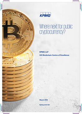 Wherenextfor Public Cryptocurrency?