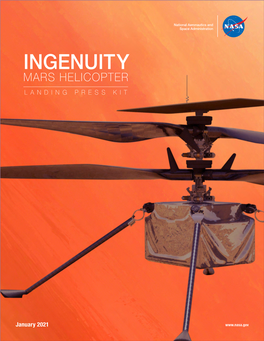 Ingenuity Mars Helicopter Landing Press Kit