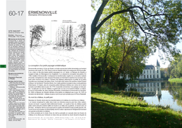 ERMENONVILLE 60-17 Domaine D’Ermenonville