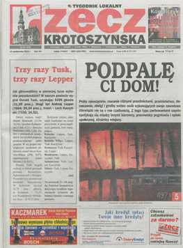 Krotoszyńska P O D P a L Ę Ci Dom!