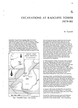 Excavations at Radcliffe Tower 1979-80