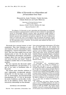 ?-Fructosidase from Yeast