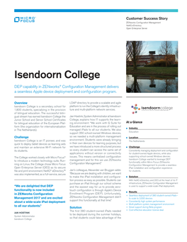 Isendoorn College