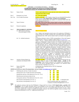 'A' to NOTICE INVITING E – TENDER