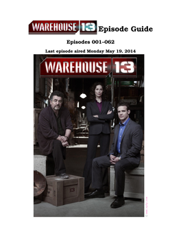 Episode Guide