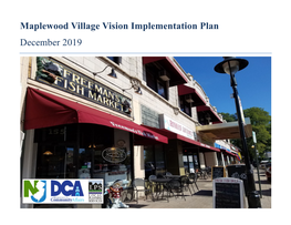 Maplewood Village Vision Implementation Plan December 2019