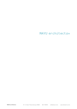 MAYU Architects+