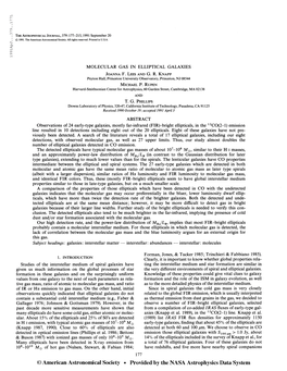 1991Apj. . .379. .177L the Astrophysical Journal, 379:177-215