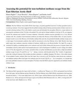 Assessing the Potential for Non-Turbulent Methane Escape From