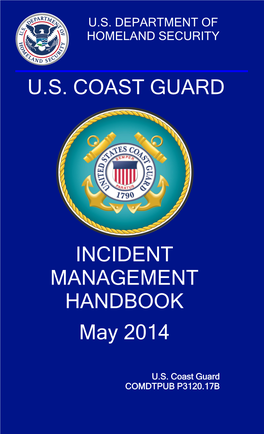 Coast Guard Incident Management Handbook (IMH-2014)