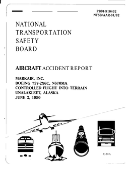 Ntsb/Aar-91/02 Pb91-910402