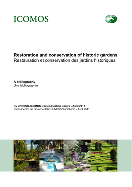 Restoration and Conservation of Historic Gardens