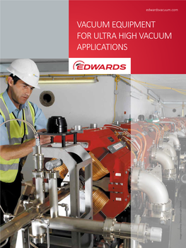 Vacuum Equipment for Ultra High Vacuum Applications Brochure