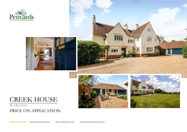 Creek House Warsash Price on Application