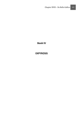 Book IV EKPYROSIS