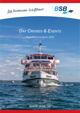 Day Cruises & Events