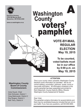 Voters' Pamphlet