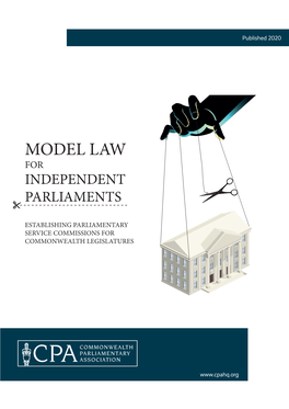 Model Law for Independent Parliaments