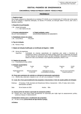 Novo Edital Republicado Cp Nº01/2020