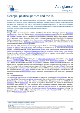 Georgia: Political Parties and the EU