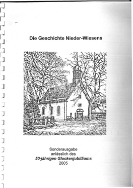 Die Geschichte Nieder-Wiesens J -]