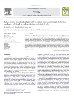 Chen Et Al., 2006A) Or the Bcl-2 Family Tissue, with the Subsequent Activation and Inﬁltration of Neutrophils Member Protein Zfbcl-Xl (Chen Et Al., 2006B, 2007)