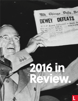 1 Forbes.Com Columns: a Year in Review Table of Contents