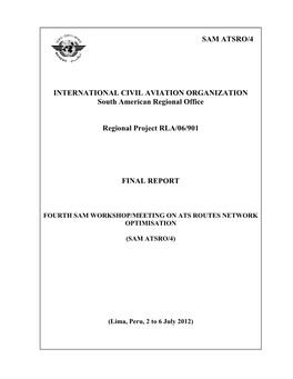 Sam Atsro/4 International Civil Aviation Organization