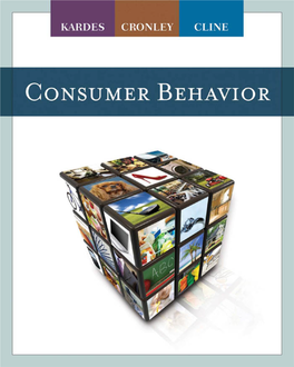 Consumer Behavior (Kardes)