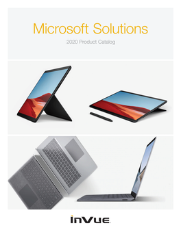 Microsoft Solutions 2020 Product Catalog