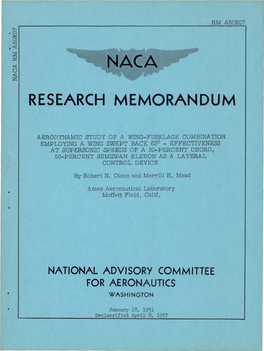 Research Memorandum