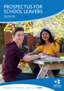 Prospectus for School Leavers 2019/20