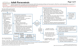 Paracentesis