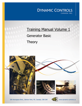 Training Manual Volume 1 Generator Basic