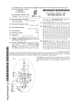 WO 2017/011215 Al 19 January 2017 (19.01.2017) P O PCT