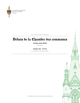 Les Débats De La Chambre Des Communes