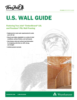 Specifier's Guide for Walls