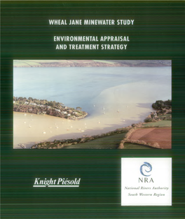 Wheal Jane Minewater Study Environmental Appraisal And