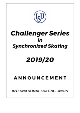 Challenger Series 2019/20